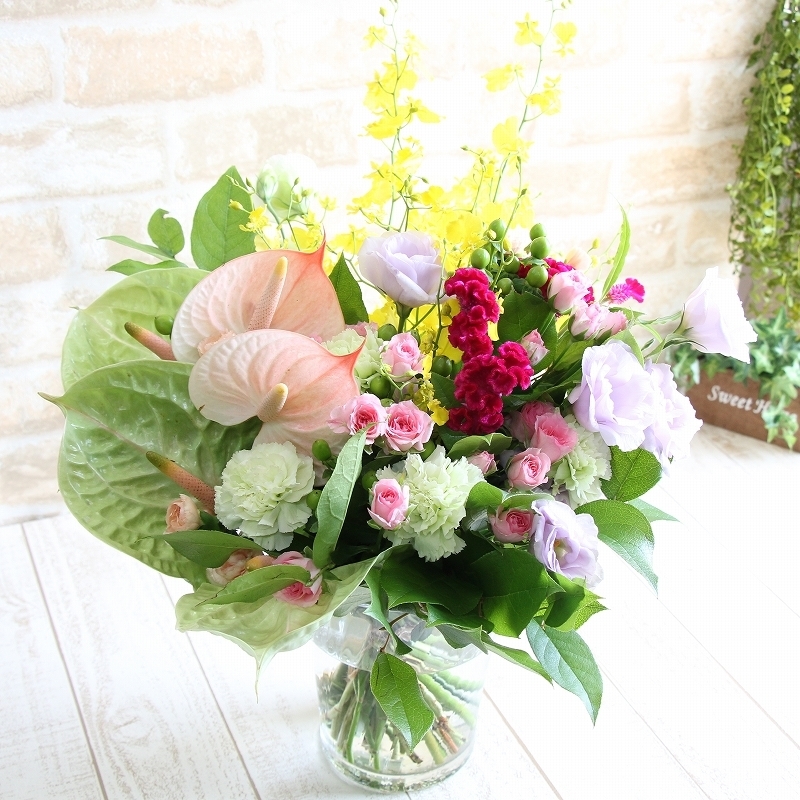 花束3lサイズ 花ギフト通販 宅配のフラワーショップコスモス 花束3lサイズ 花ギフト通販 宅配のフラワーショップコスモス